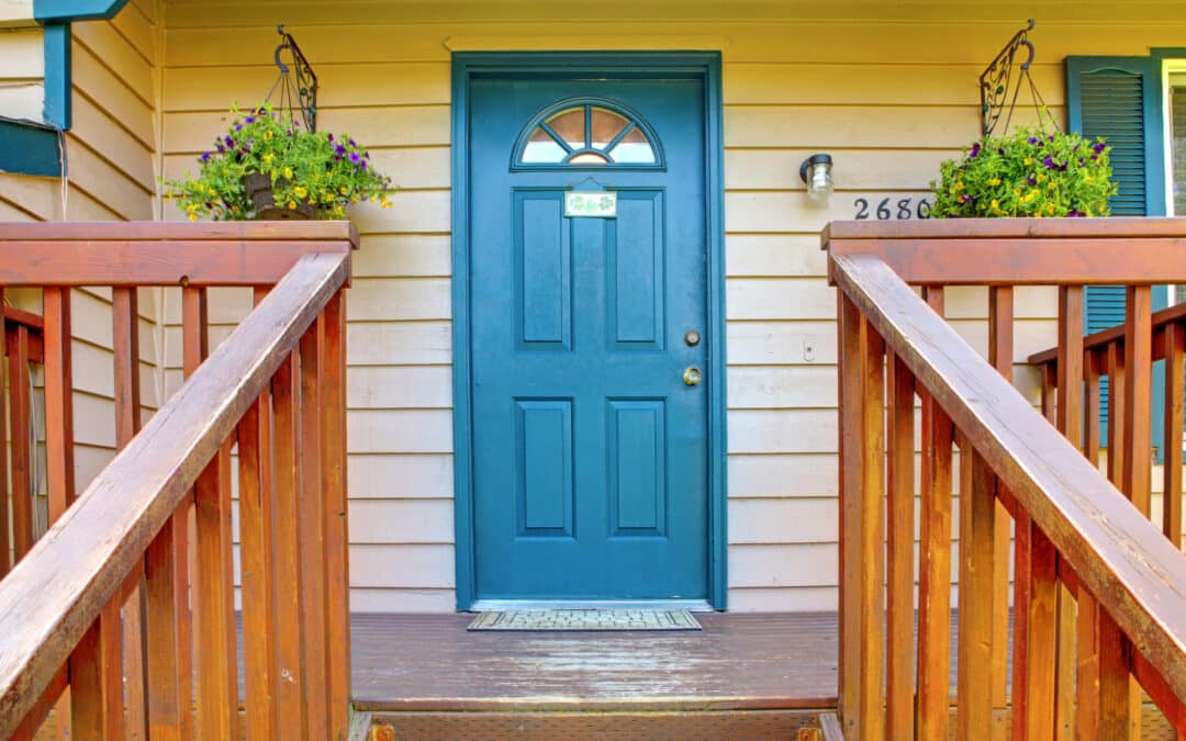 front door of a house