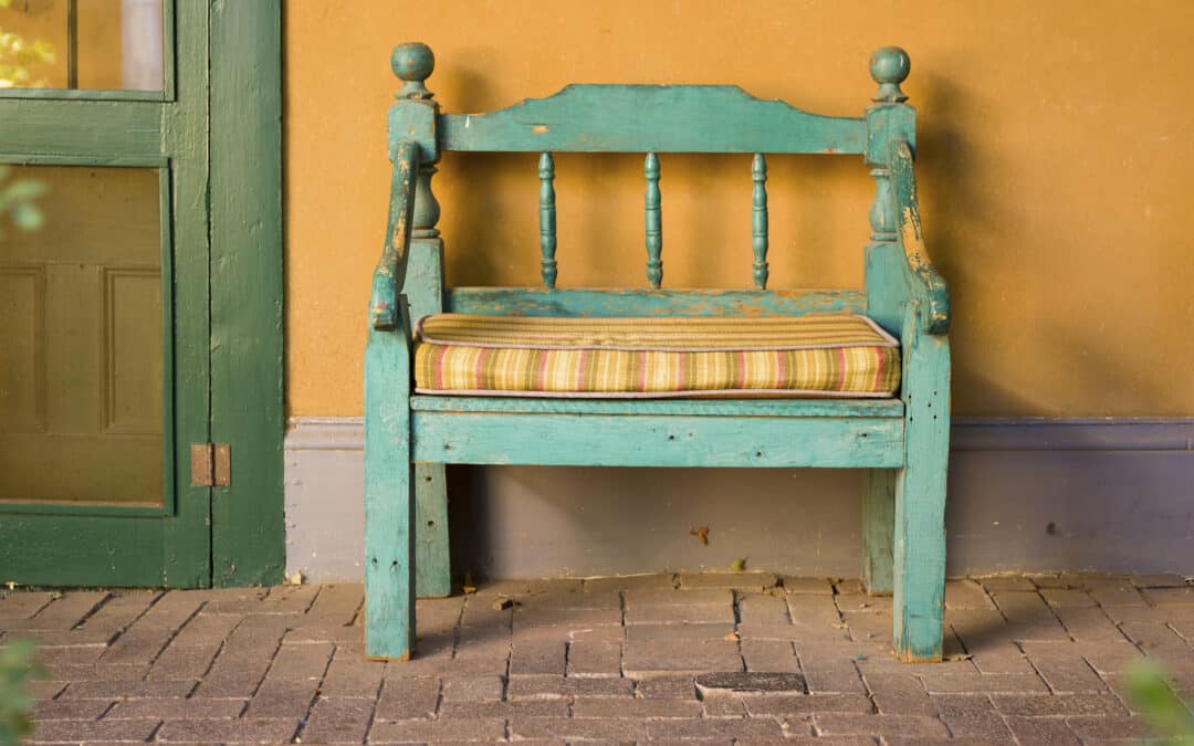 antique bench