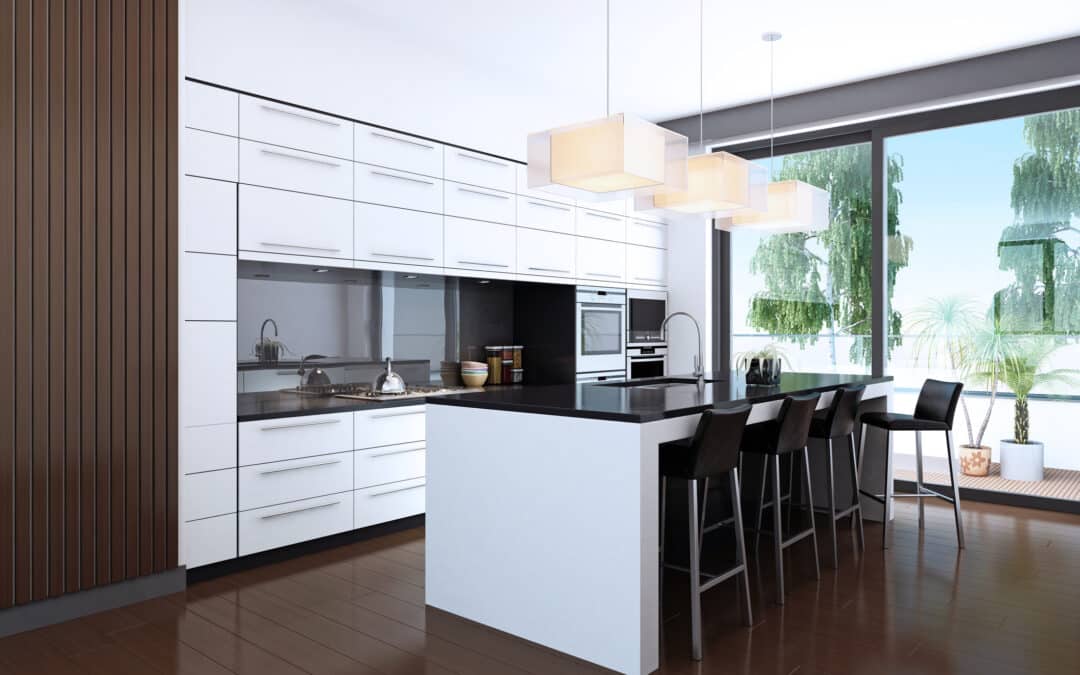 modern kitchen interior