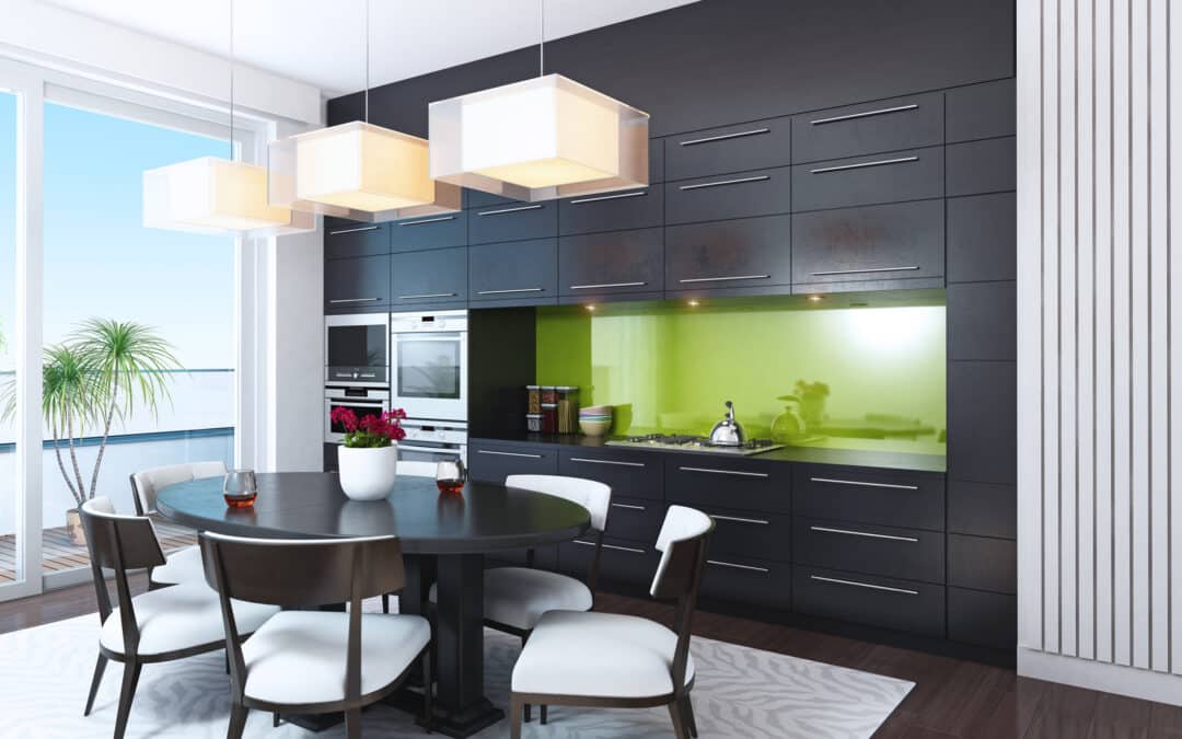 modern kitchen interior