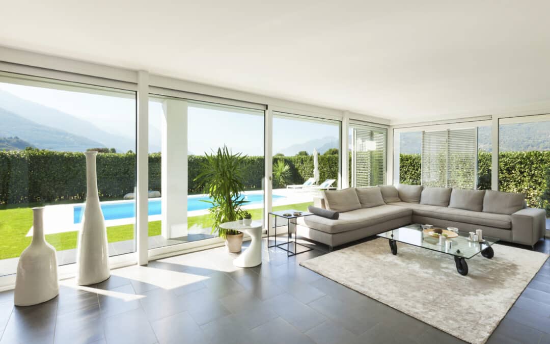 modern villa interior