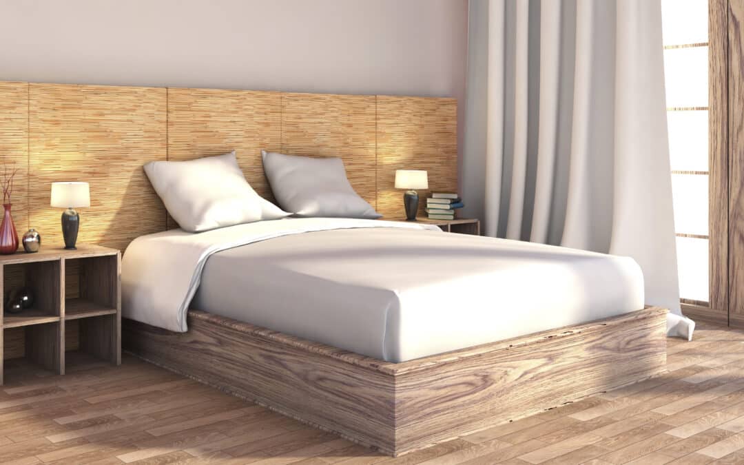 wood bed frame