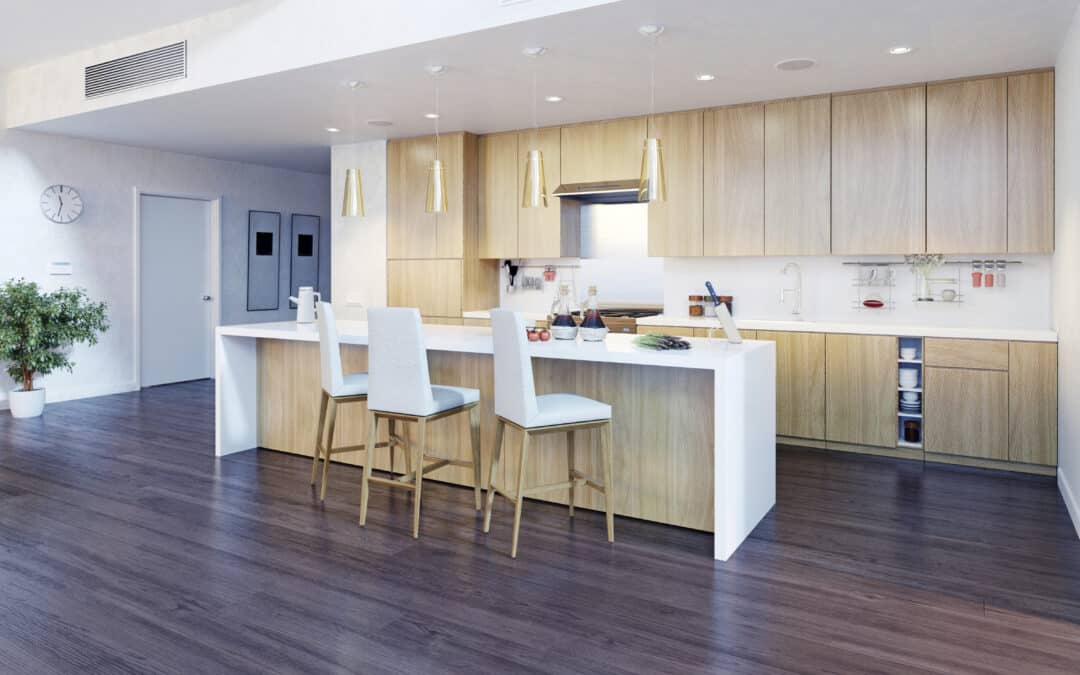 modern kitchen interior