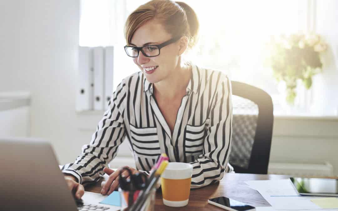 female office worker