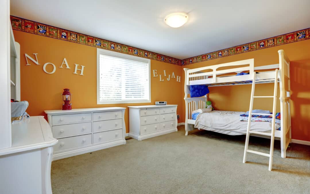 sunny kids room